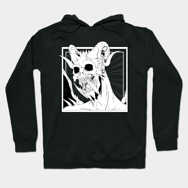 Stranger Attire Demon without Text Hoodie by Stranger Attire